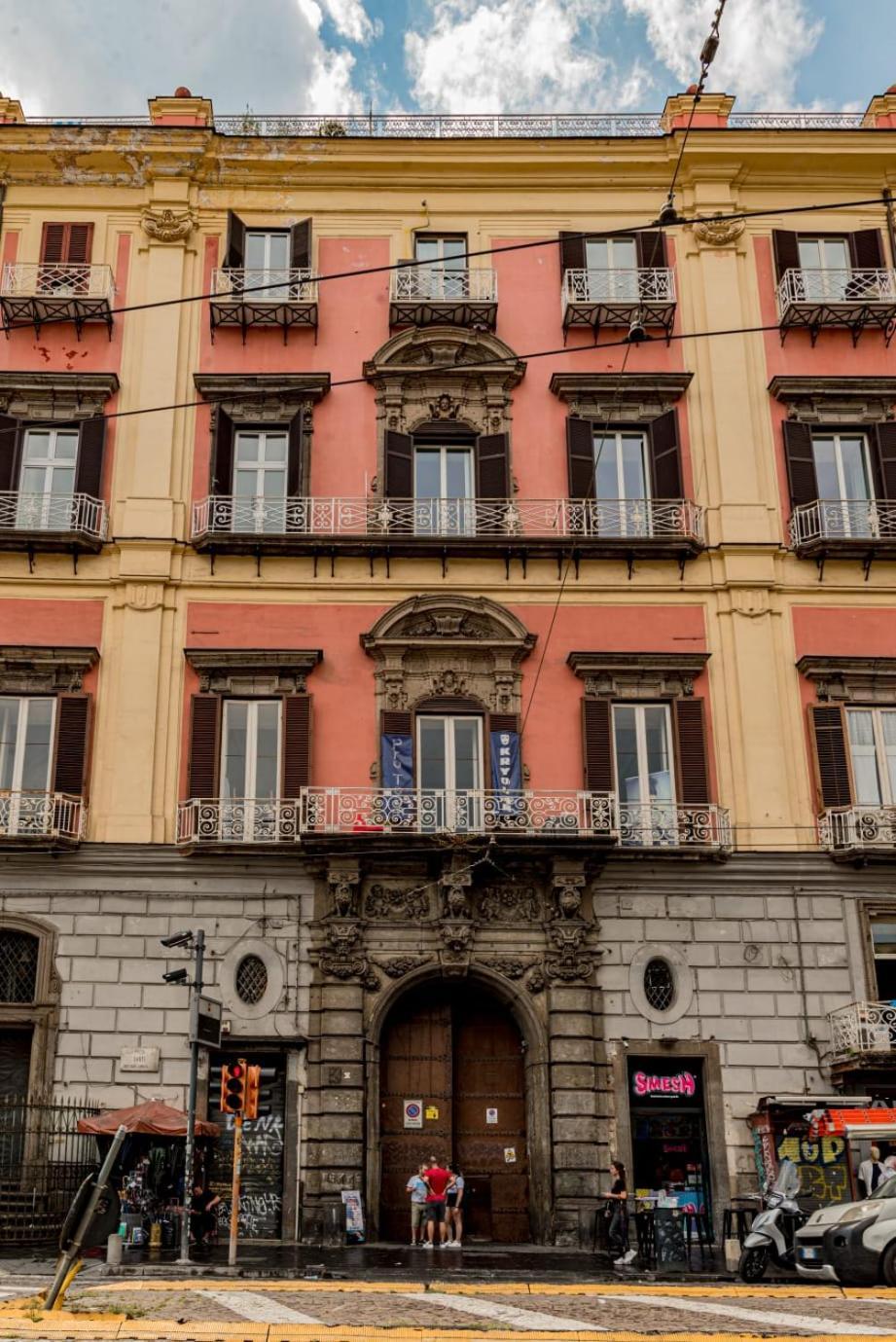 B&B Ruffo Di Bagnara Palazzo Monumentale Nápoles Exterior foto